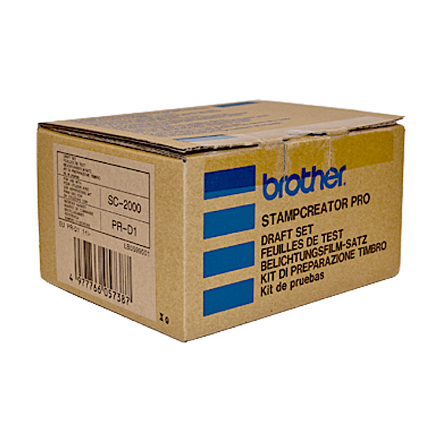 Refill set za izradu pečata BROTHER PR-D1 (150 filmova, 1 traka s tintom)-0