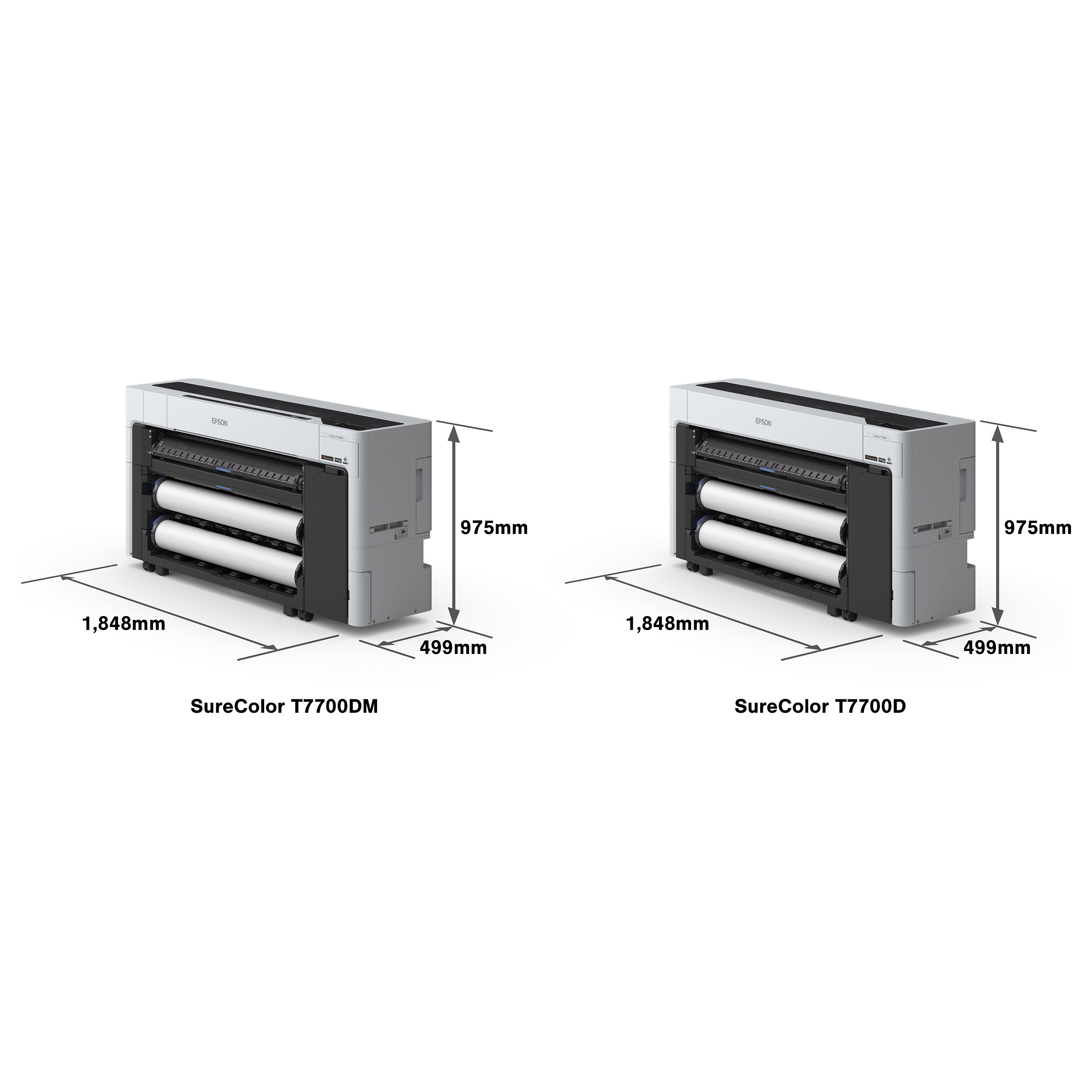 Printer velikog formata EPSON SureColor SC-T7700DM (44", 6 boja, skener, dvostruka rola)-1