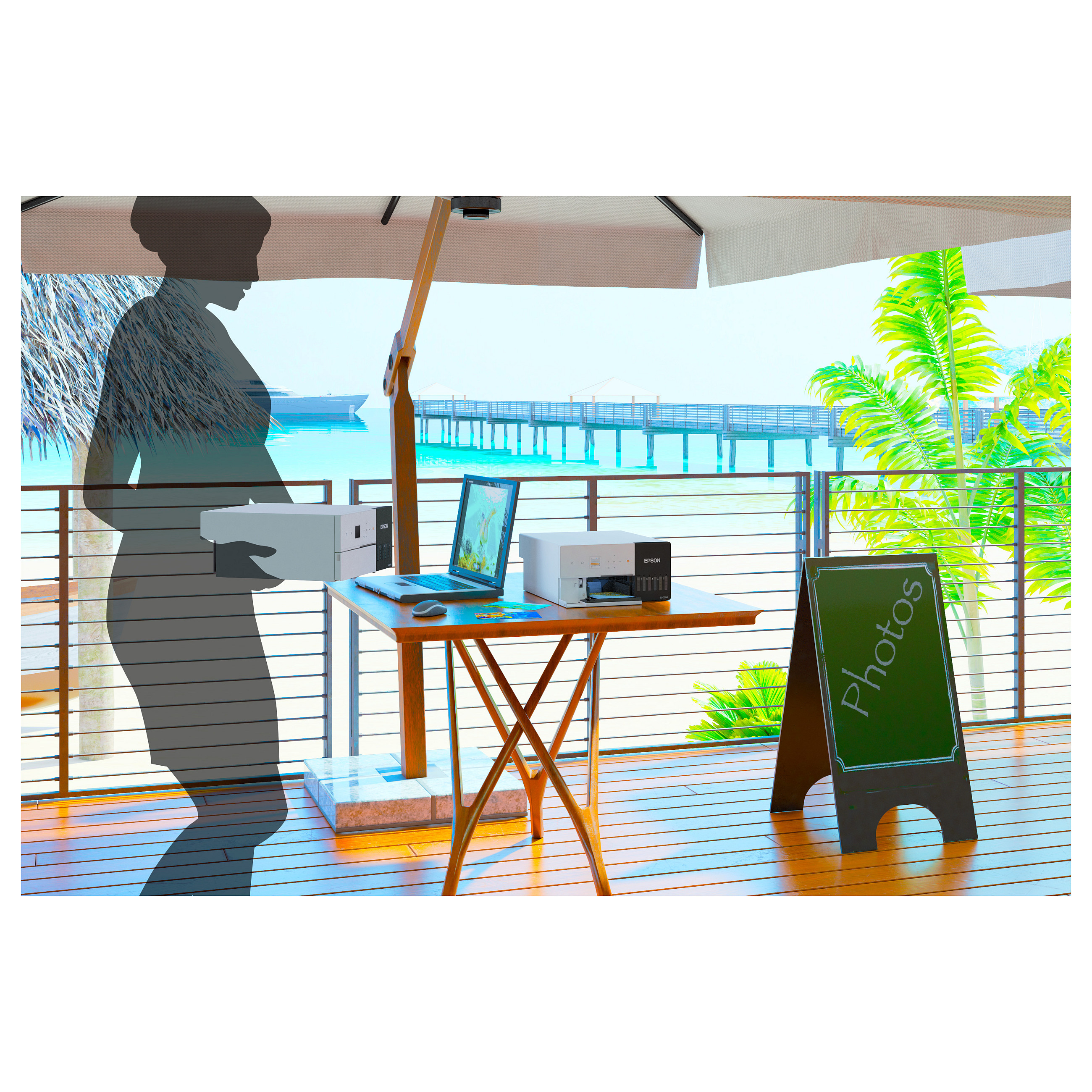 Foto printer EPSON SureLab SL-D500 (6 boja, ispis do 10x15cm, Wi-Fi)-9