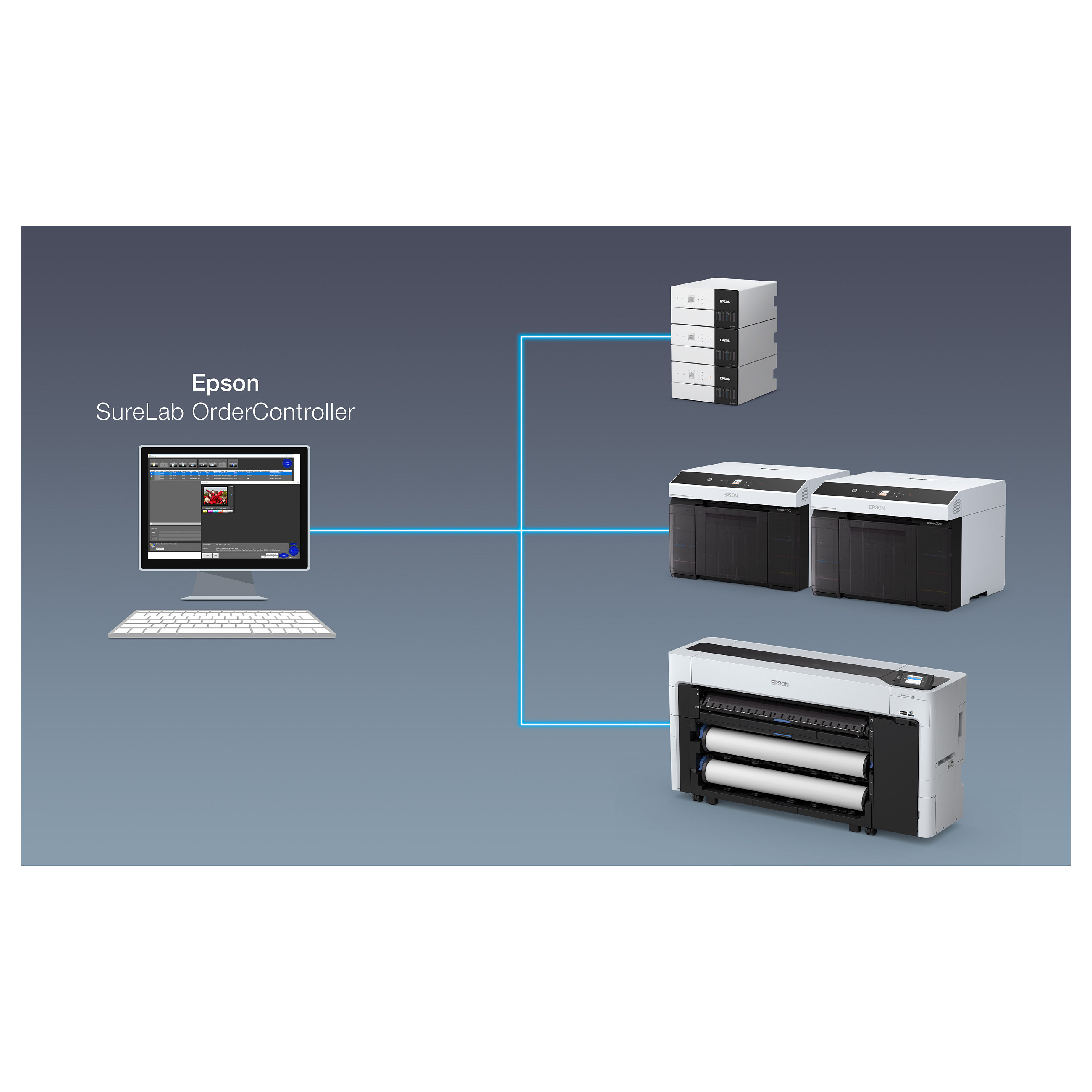 Foto printer EPSON SureLab SL-D500 (6 boja, ispis do 10x15cm, Wi-Fi)-5