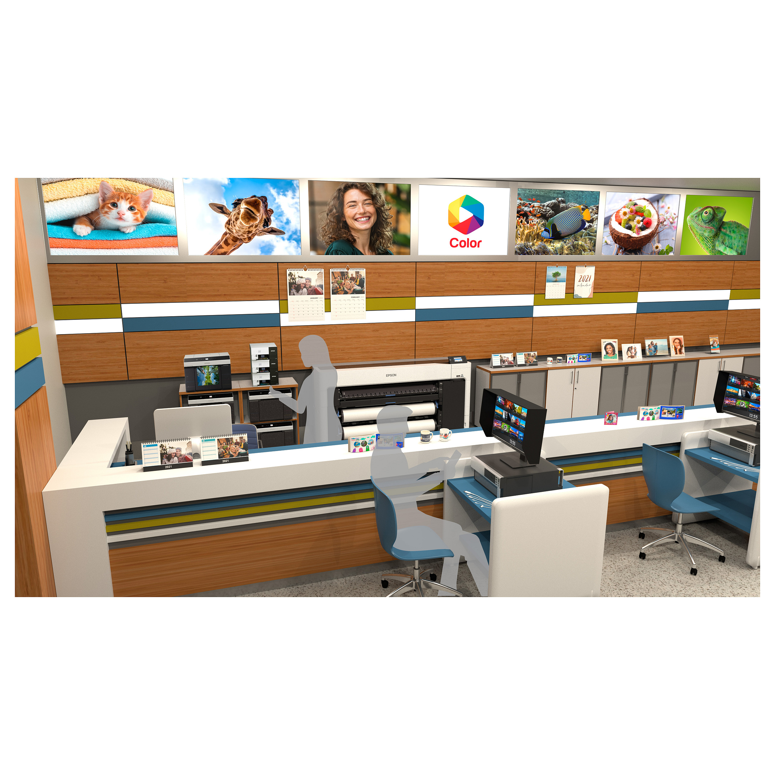 Foto printer EPSON SureLab SL-D500 (6 boja, ispis do 10x15cm, Wi-Fi)-7
