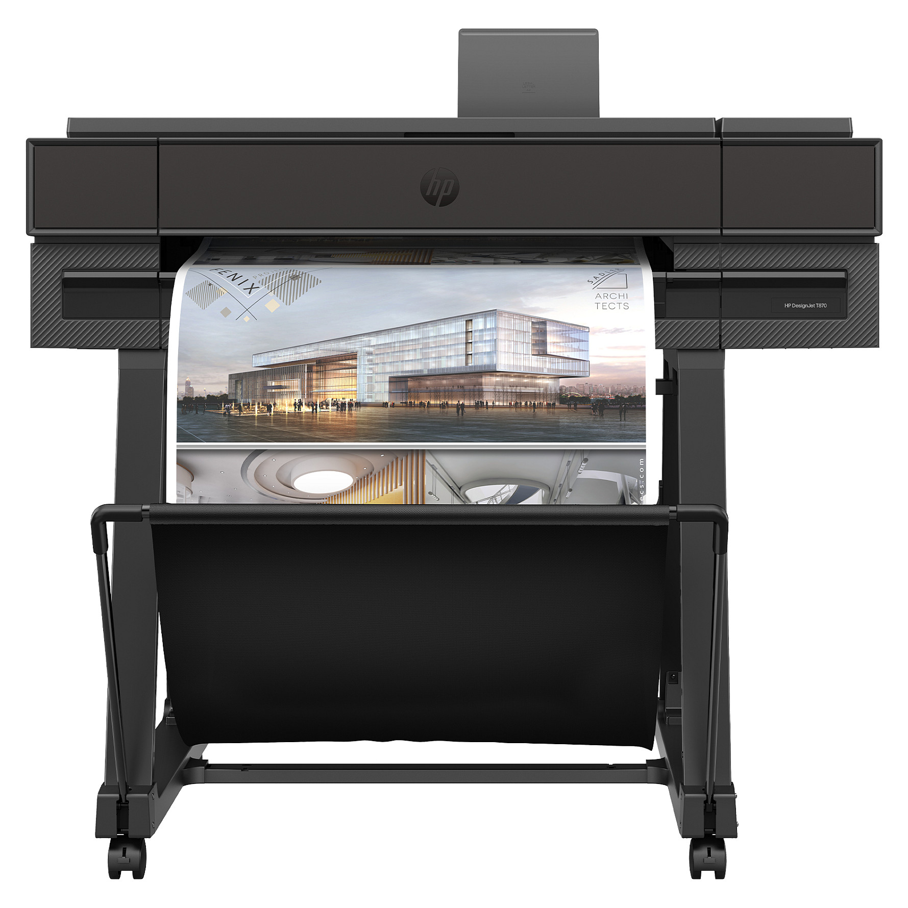 Plotter HP DesignJet T870 (36", 914 mm, A0, 25 sek/A1, mrežni, USB, Wi-Fi)-0