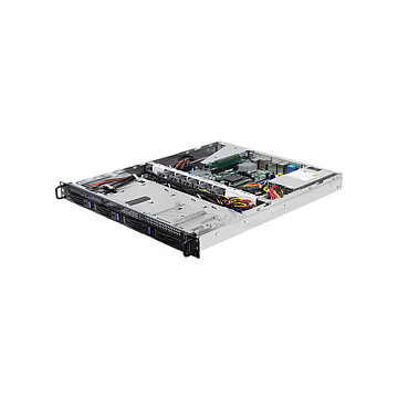 Barebone server ASROCK 1U4LW-B650/2L2T (1U, AM5, 4x 3.5" Hot-Swap, 2x 10GbE, 650W Redundant PSU)-0