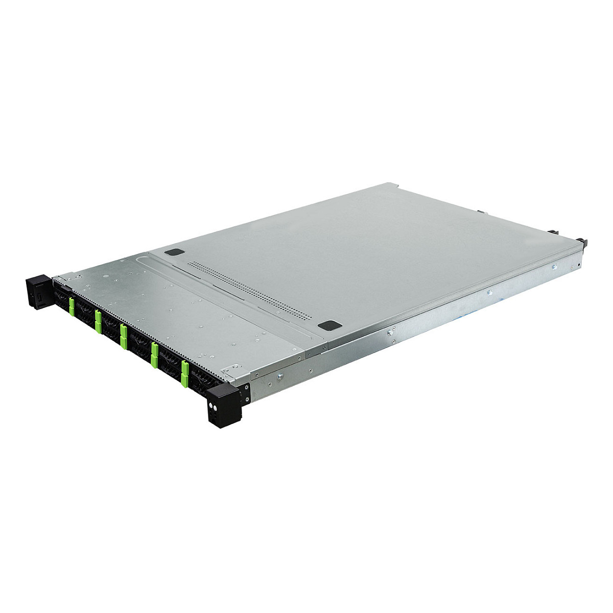 Server Barebone ASROCK 1U12E-GENOA/2L2T (1U, Socket SP5, 12x 2.5" Gen5 NVMe, 2x 10GbE, Redundant PSU)-1