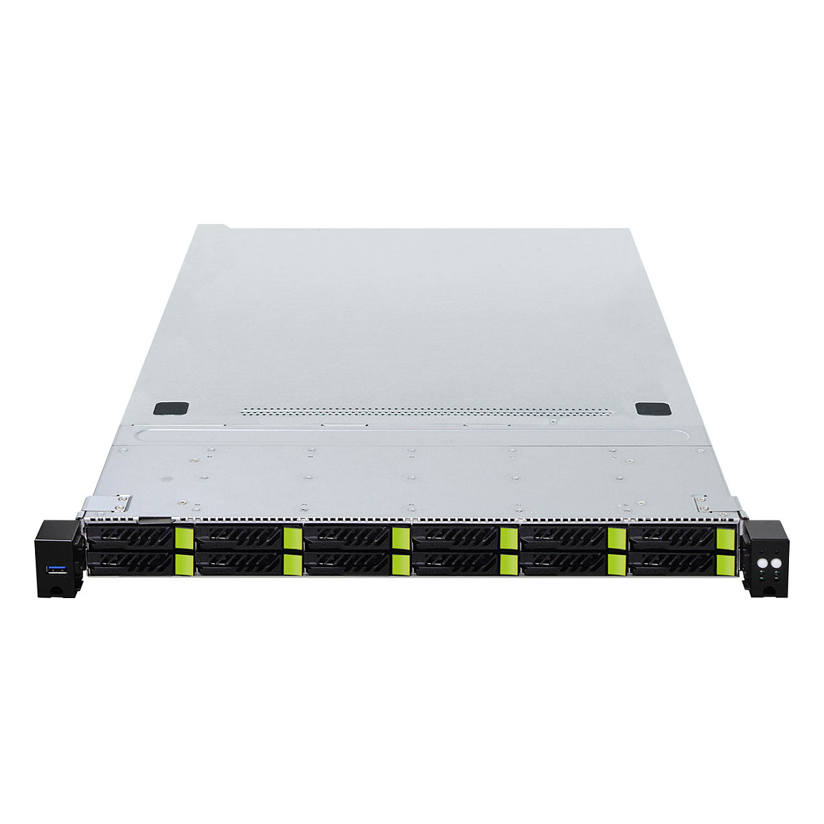 Server Barebone ASROCK 1U12E-GENOA/2L2T (1U, Socket SP5, 12x 2.5" Gen5 NVMe, 2x 10GbE, Redundant PSU)-3