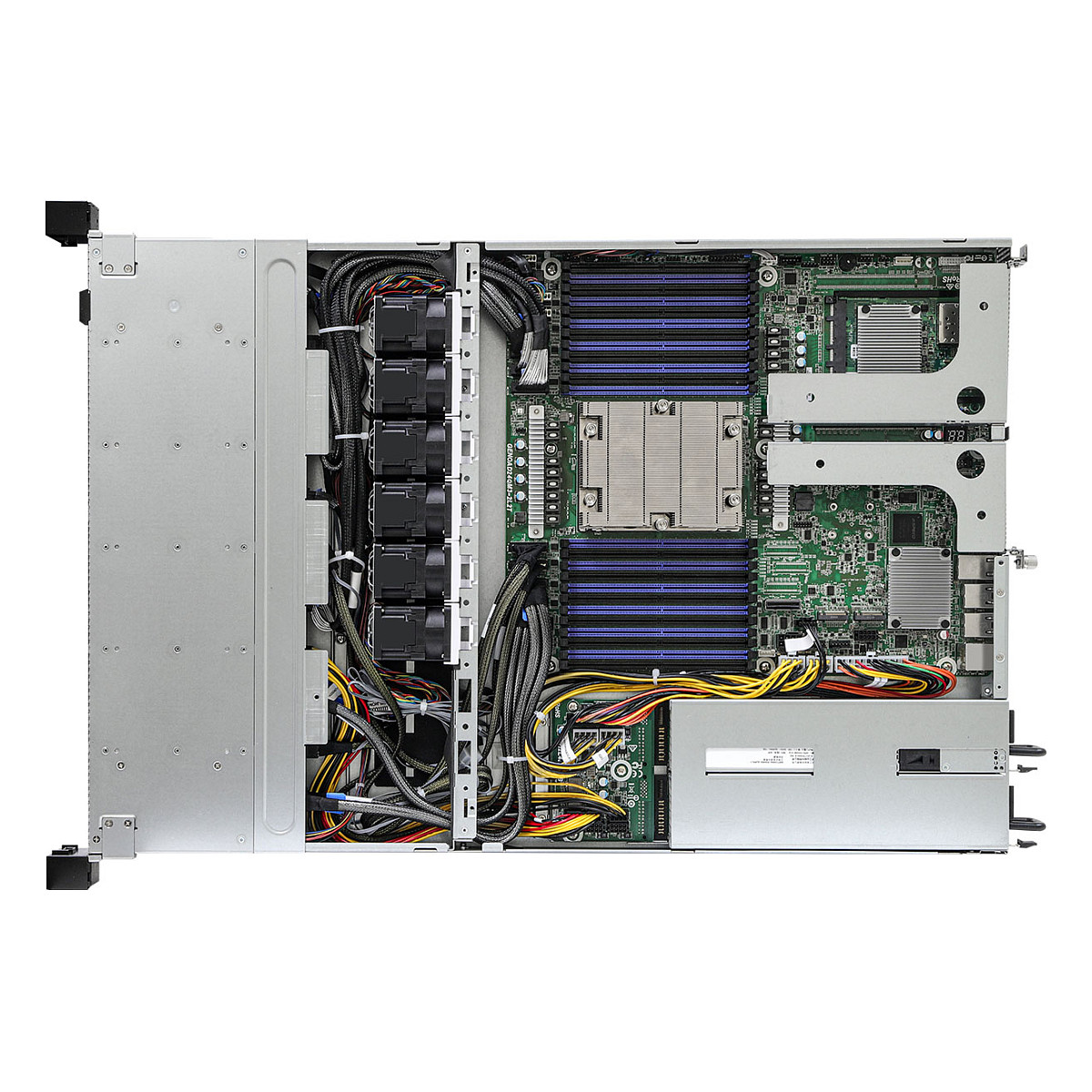 Server Barebone ASROCK 1U12E-GENOA/2L2T (1U, Socket SP5, 12x 2.5" Gen5 NVMe, 2x 10GbE, Redundant PSU)-4