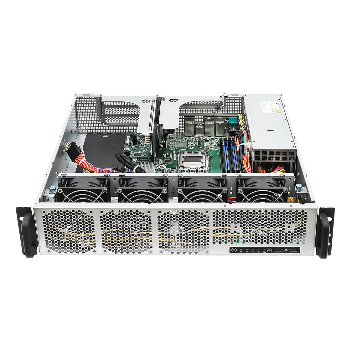 Barebone Server ASROCK RACK 2U1G-B650 (2U, Socket AM5, B650, 4x DDR5, 4x Hot-swap, 550W Redundant PSU)-2
