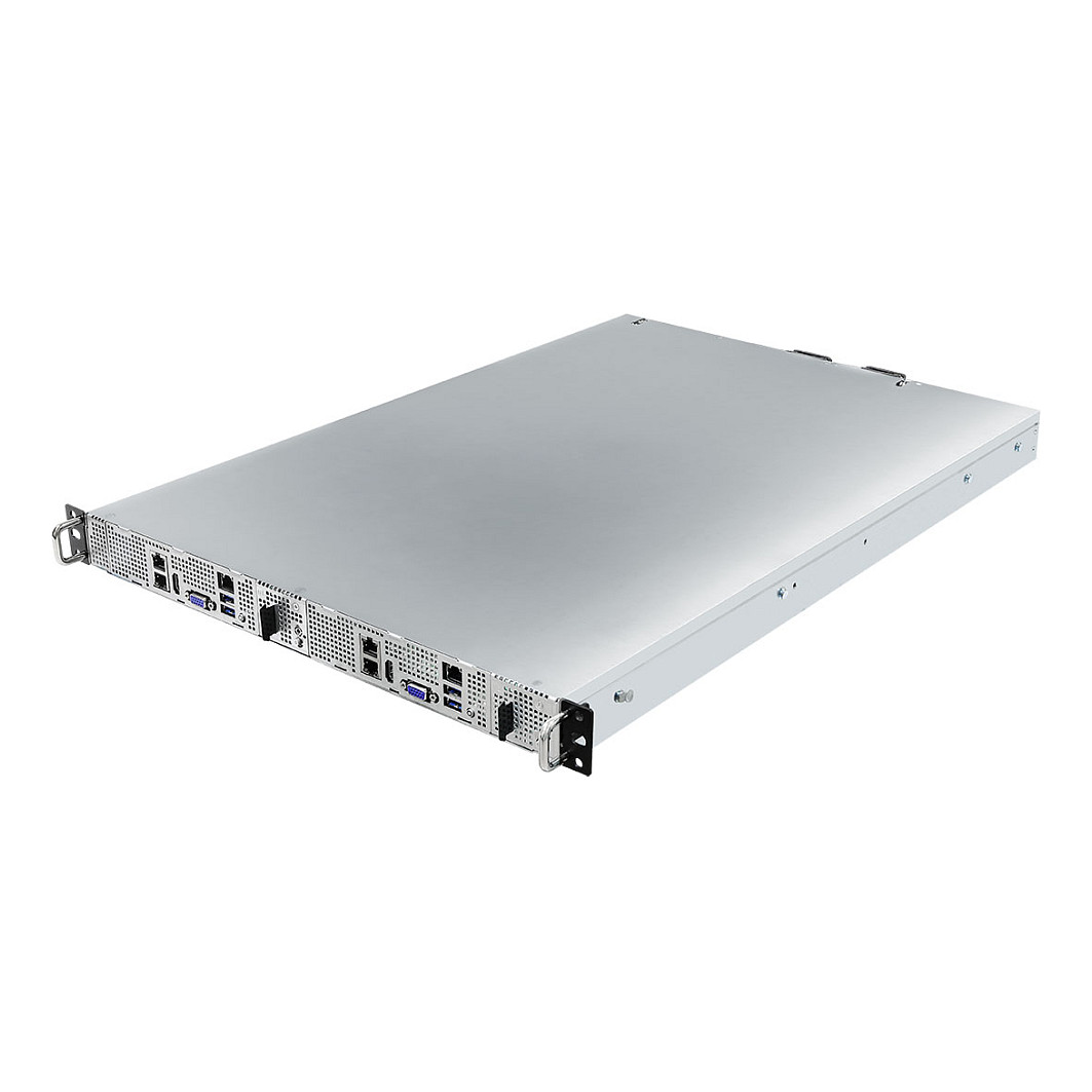 Barebone Server ASROCK RACK 1U2N2G-AM5/2T (1U, 2 čvora, Socket AM5, 2x 10GbE LAN, 850W Redundant)-1