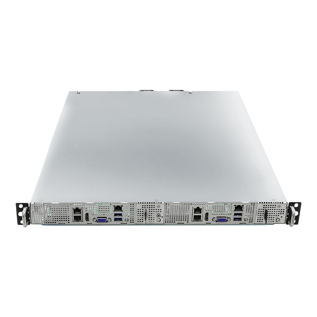 Barebone Server ASROCK RACK 1U2N2G-AM5/2T (1U, 2 čvora, Socket AM5, 2x 10GbE LAN, 850W Redundant)-3