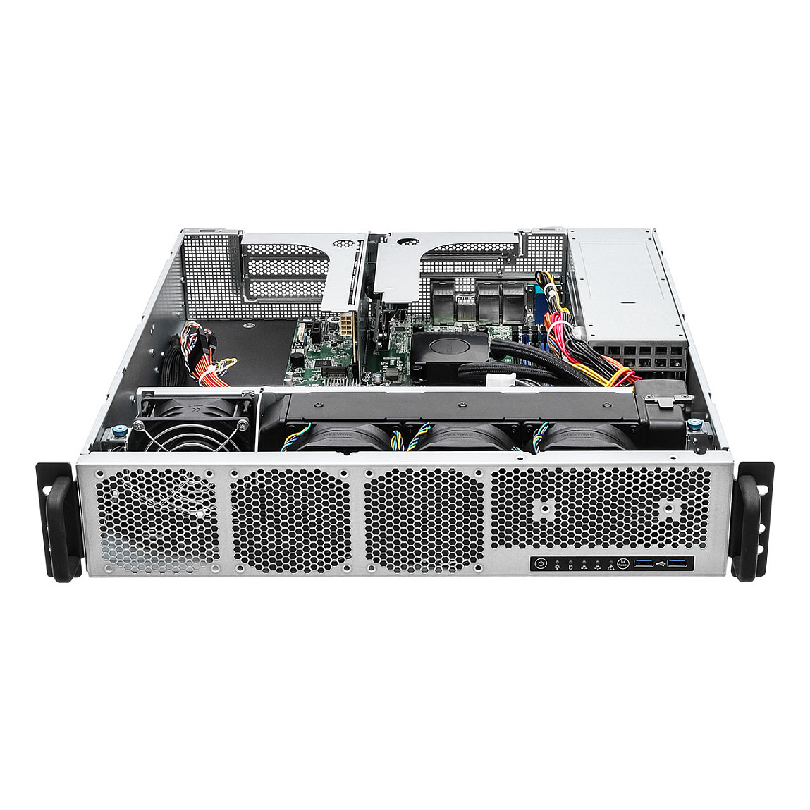 Barebone server ASROCK 2U1G-B650/AQUA (2U, Socket AM5, B650, 1+1 550W PSU, AQUA vodeno hlađenje)-2