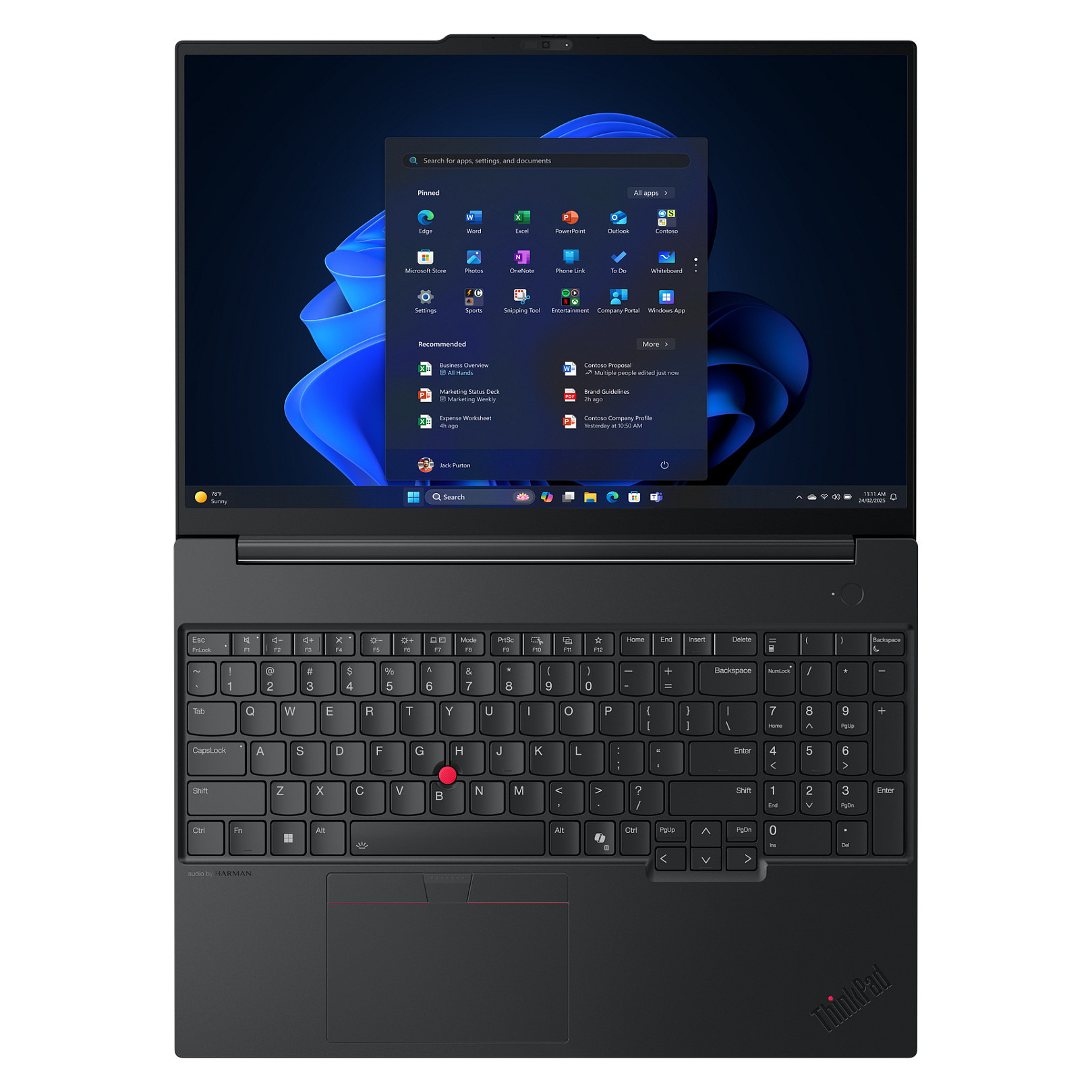 Laptop LENOVO ThinkPad E16 Gen 3 (16" WUXGA, Intel Core Ultra 5 228V, 32 GB, 1 TB SSD, Windows 11 Pro)-11