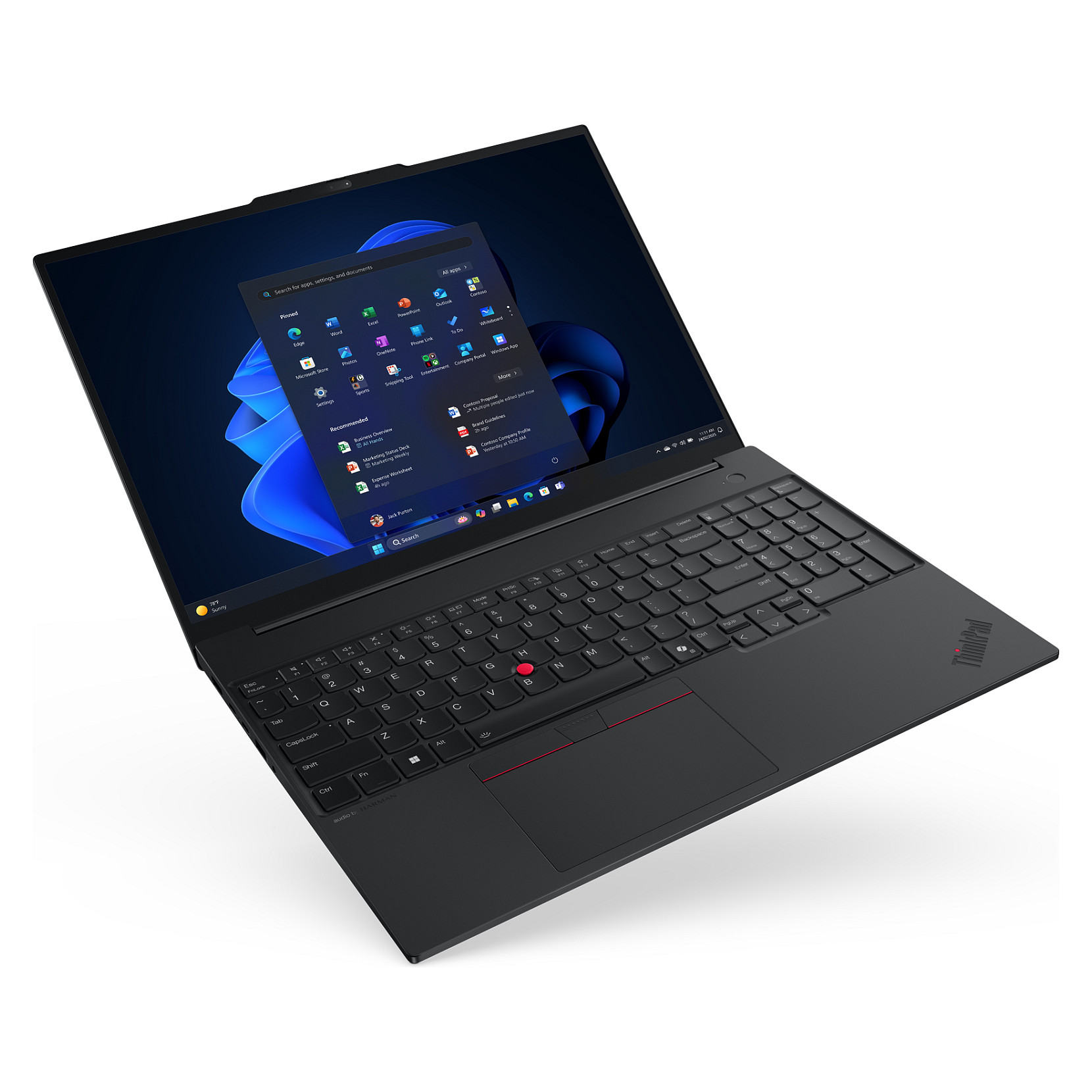 Laptop LENOVO ThinkPad E16 Gen 3 (16", WQXGA, Intel Core Ultra 7 258V, 32GB, 1TB SSD, Intel Arc Graphics, Windows 11 Pro, Non-HR tipkovnica, Crna)-12