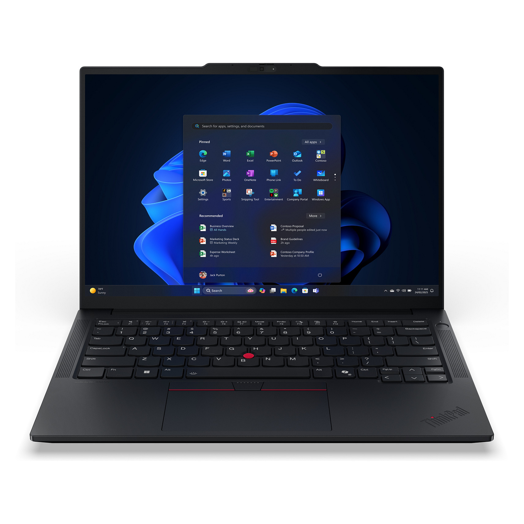 Laptop LENOVO ThinkPad E14 Gen 7 (14" WUXGA, Intel Core Ultra 7 155H, 16 GB, 512 GB SSD, Windows 11 Pro)