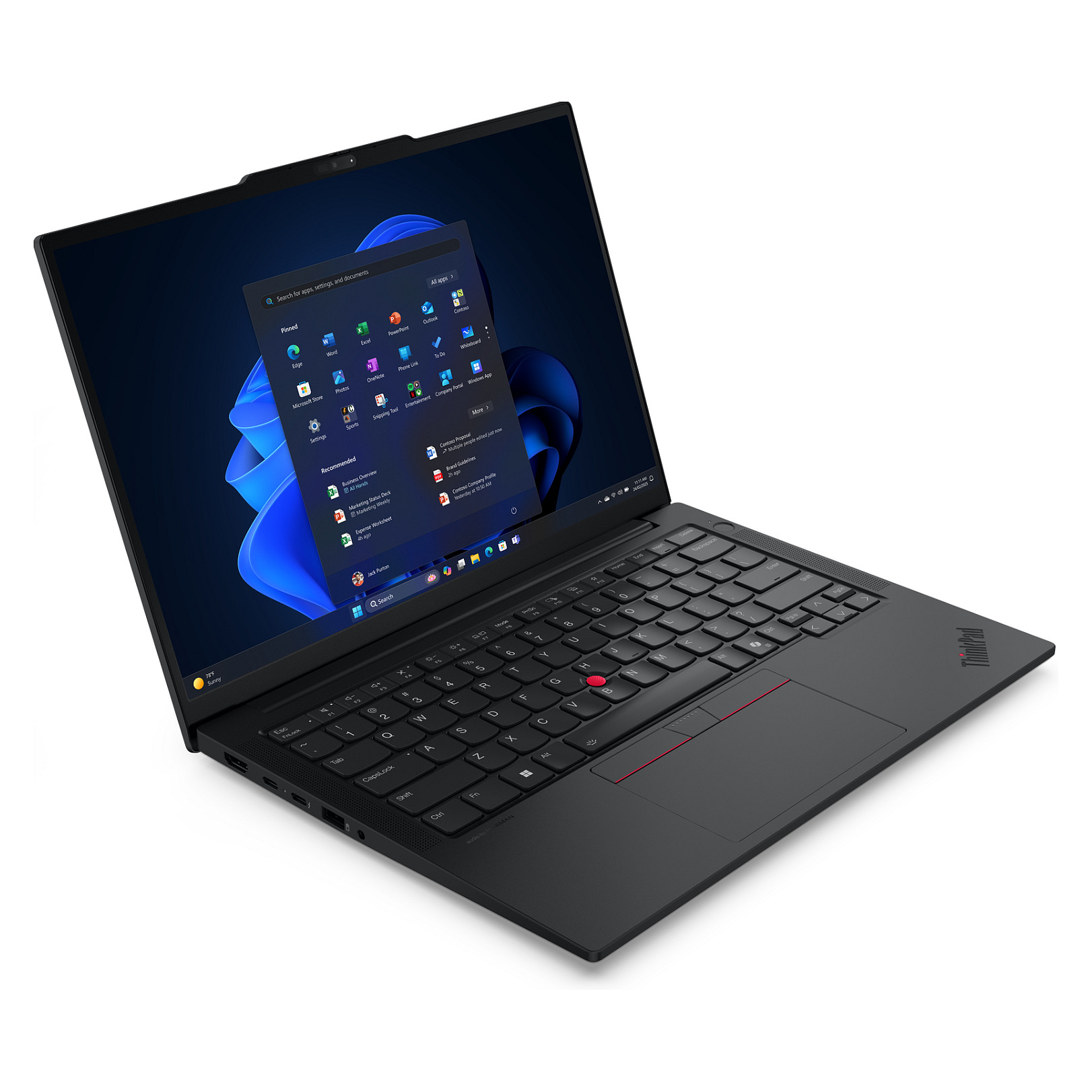 Laptop LENOVO ThinkPad E14 Gen 7 (14" WUXGA, Intel Core Ultra 7 155H, 16 GB, 512 GB SSD, Windows 11 Pro)-8