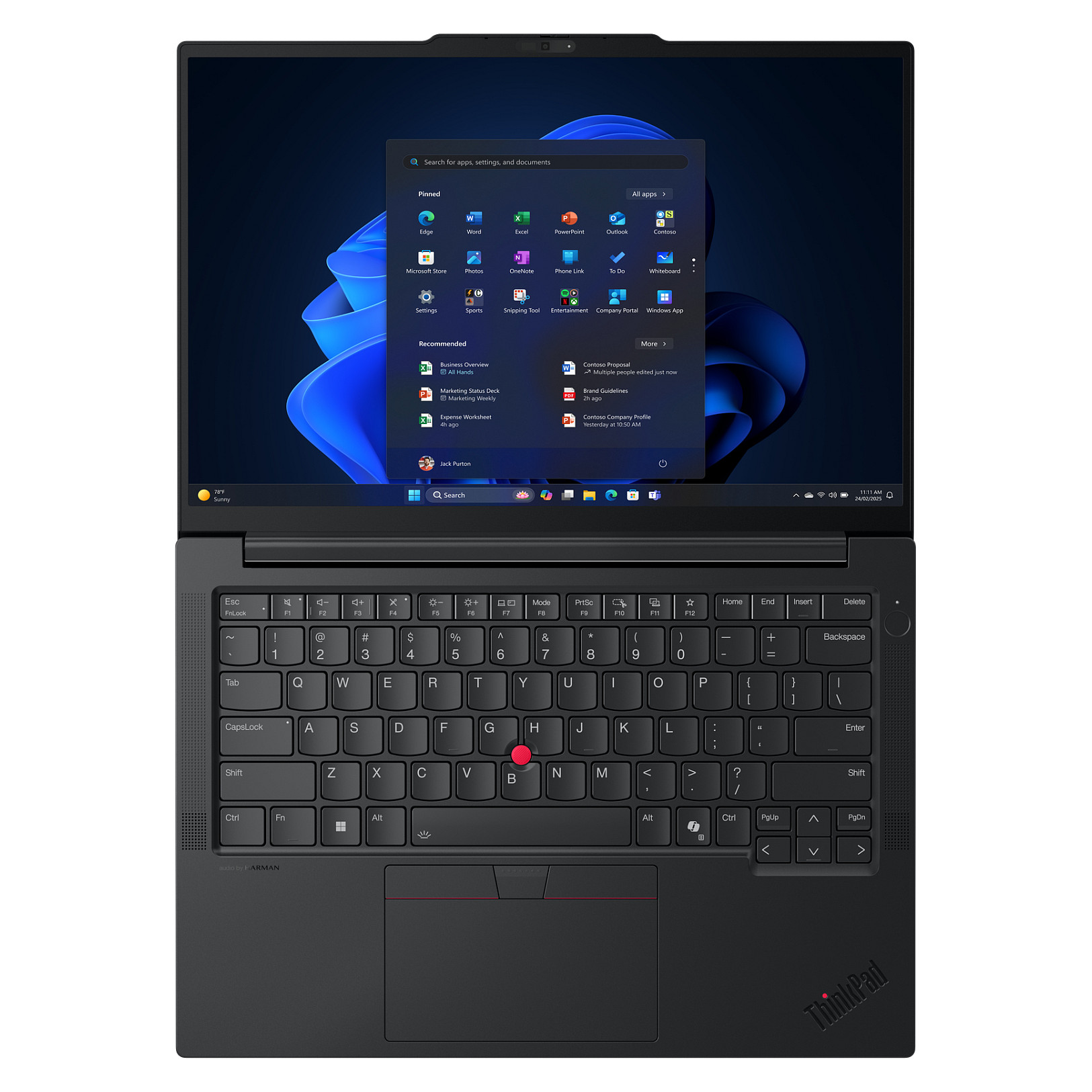 Laptop LENOVO ThinkPad E14 Gen 7 (14" WUXGA, Intel Core Ultra 7 155H, 16 GB, 512 GB SSD, Windows 11 Pro)-11