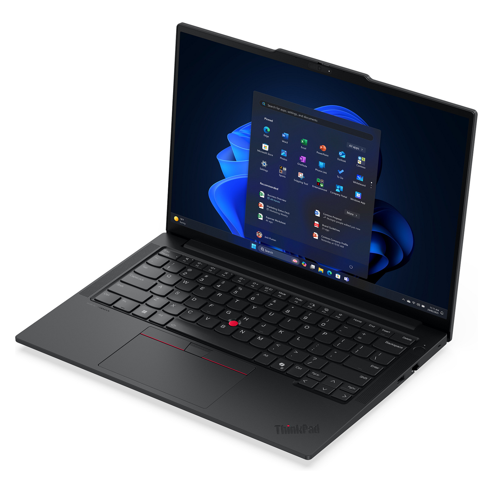 Laptop LENOVO ThinkPad E14 Gen 7 (14" WUXGA, Intel Core Ultra 7 155H, 16 GB, 512 GB SSD, Windows 11 Pro)-14