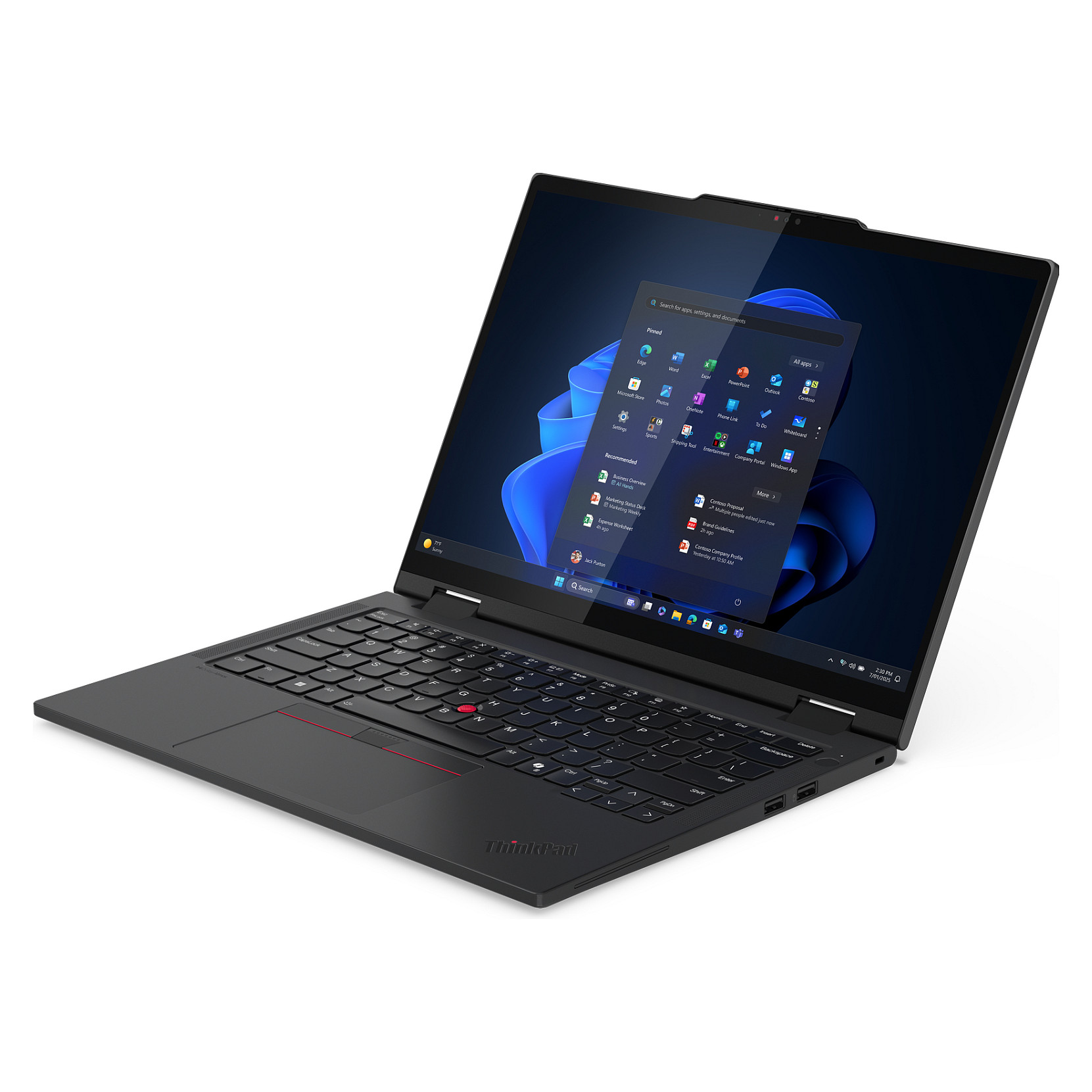 Laptop LENOVO ThinkPad T14s Gen 5 (14" WUXGA Touch, Intel Core Ultra 7 155U, 32 GB, 1 TB SSD, Win 11 Pro)-10