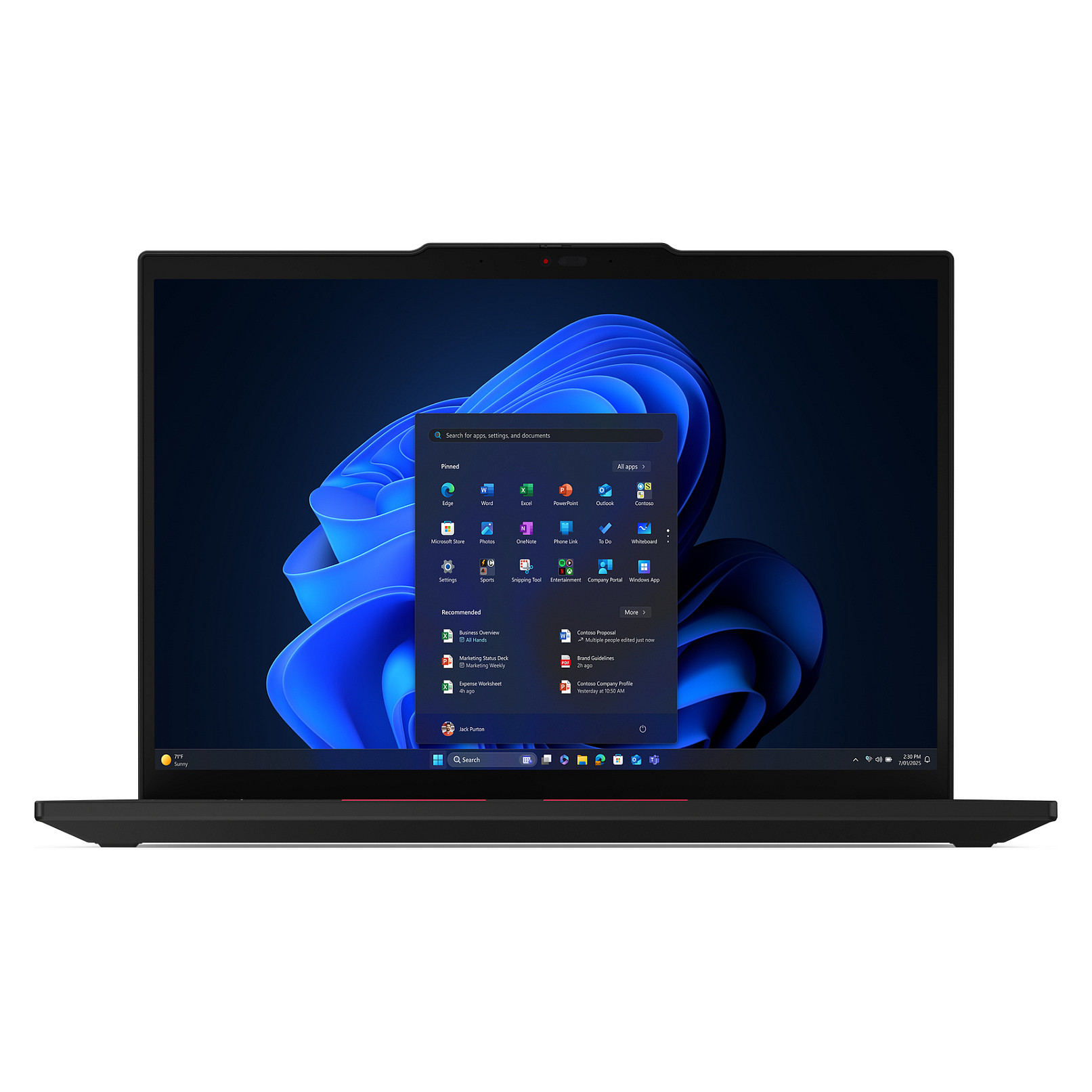 Laptop LENOVO ThinkPad T14 Gen 6 (14" WUXGA, Intel Core Ultra 7 155H, 32 GB, 1 TB SSD, Win 11 Pro)-1