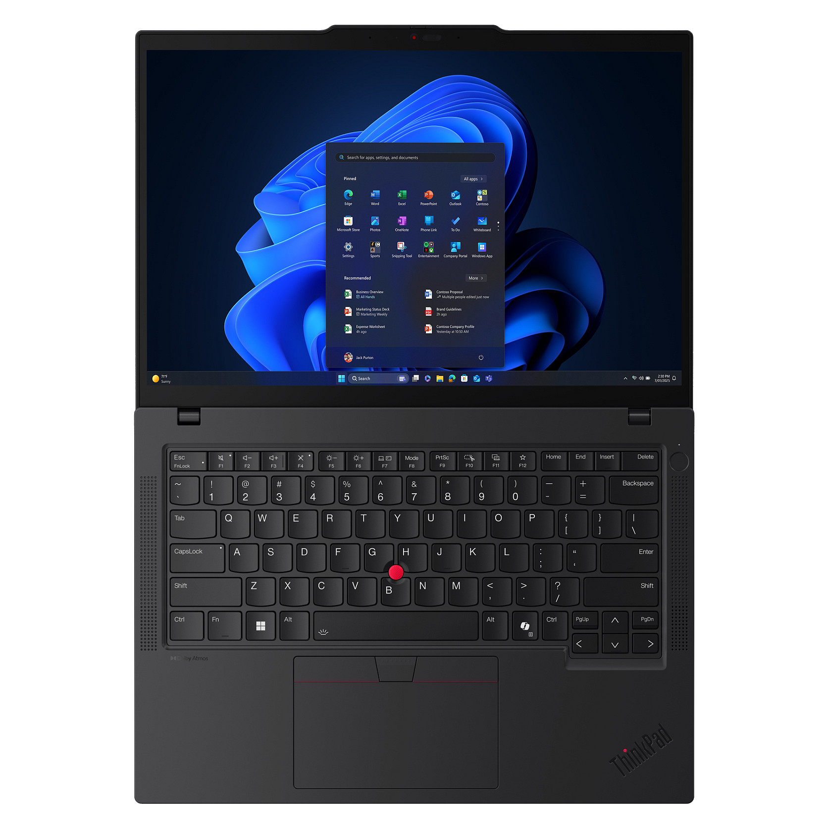 Laptop LENOVO ThinkPad T14 Gen 6 (14" WUXGA, Intel Core Ultra 7 155H, 32 GB, 1 TB SSD, Win 11 Pro)-15