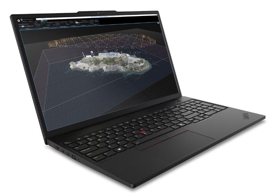 Laptop LENOVO ThinkPad P16s Gen 4 (16", IPS, WUXGA, Intel Core Ultra 7 255H, 32GB, 1TB SSD, Intel Arc Graphics 140T, Windows 11 Pro, DE tipkovnica, crna boja)