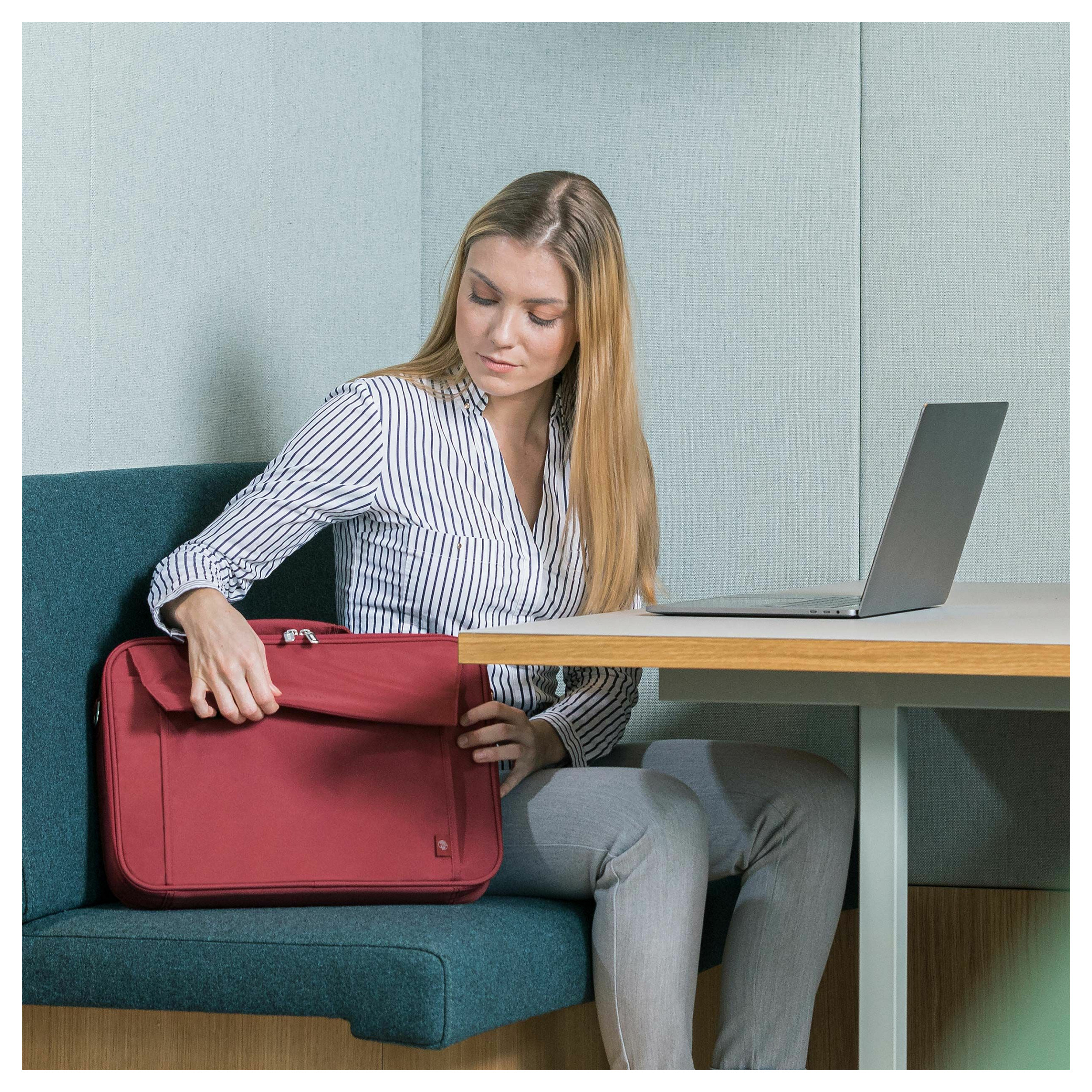 Torba za laptop DICOTA Eco Multi BASE 14-15.6 Red-4