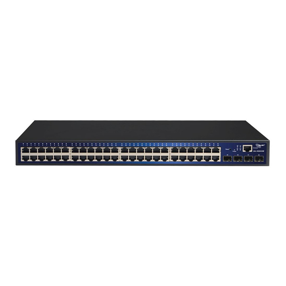 Mrežni switch ALLNET ALL-SG8452MM (48x GbE RJ45, 4x 10G SFP+, L2+ Managed)-0
