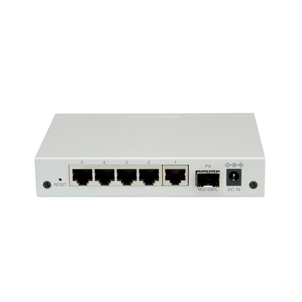 Mrežni Switch ROLINE Gigabit Ethernet 6-Port WebSmart (5x 1Gbps RJ45, 1x SFP)-3