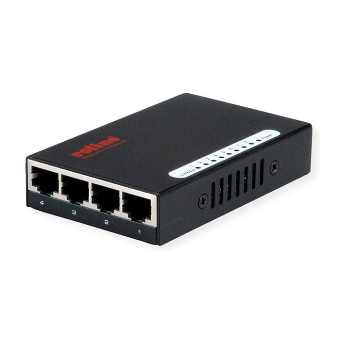 Mrežni Switch ROLINE Gigabit Ethernet 8-portni (10/100/1000 Mbps, metalno kućište)-0