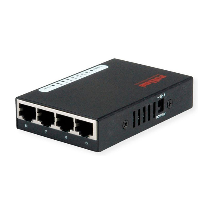Mrežni Switch ROLINE Gigabit Ethernet 8-portni (10/100/1000 Mbps, metalno kućište)-2