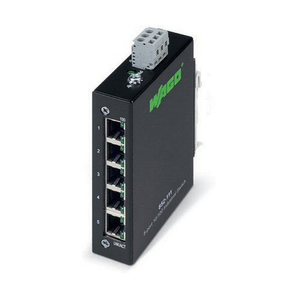 Mrežni switch WAGO 852-111 (5-portni, 10/100 Mbps, industrijski)