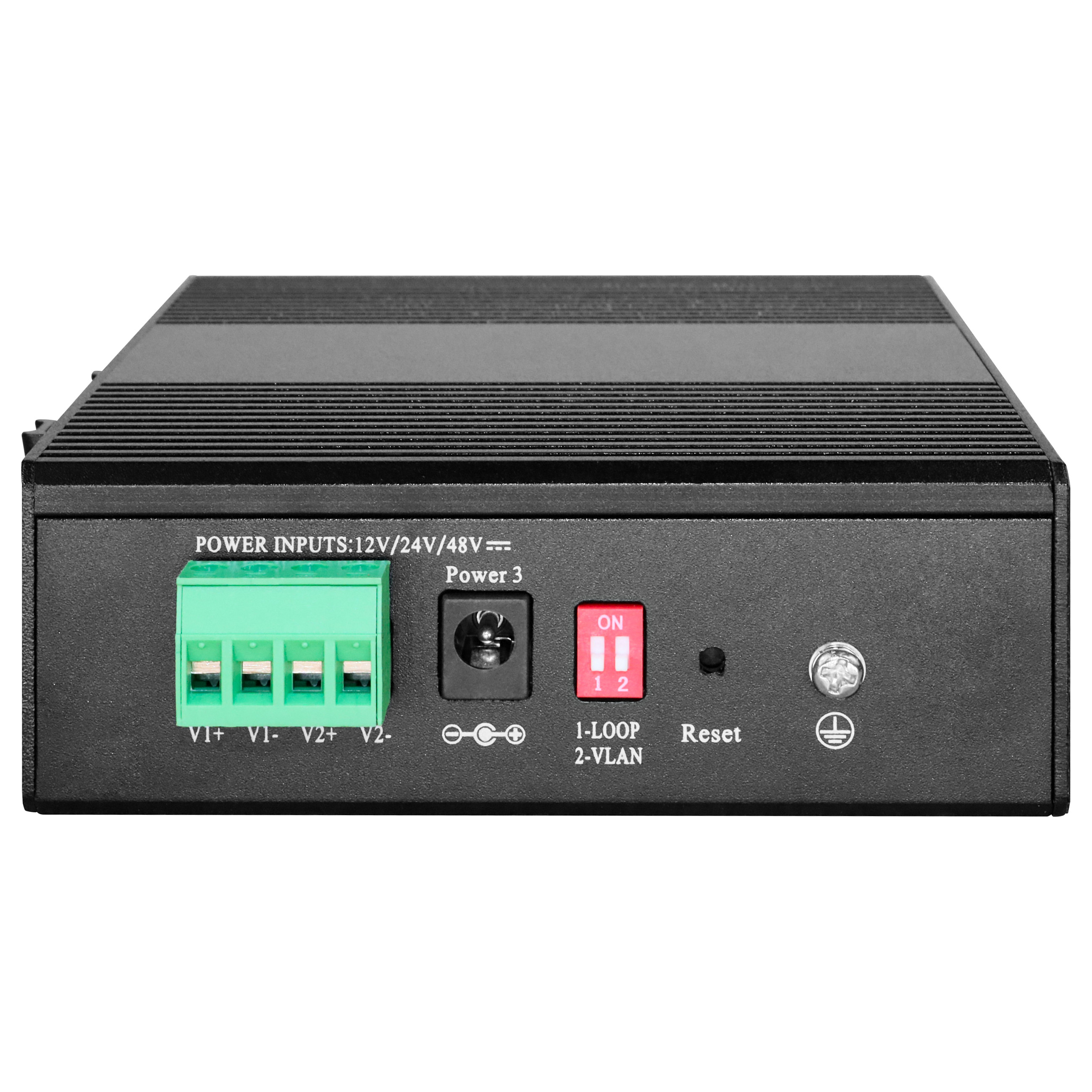 Mrežni switch LEVELONE IGS-2108 (8-portni, Gigabit, Smart Lite, Industrijski)-2