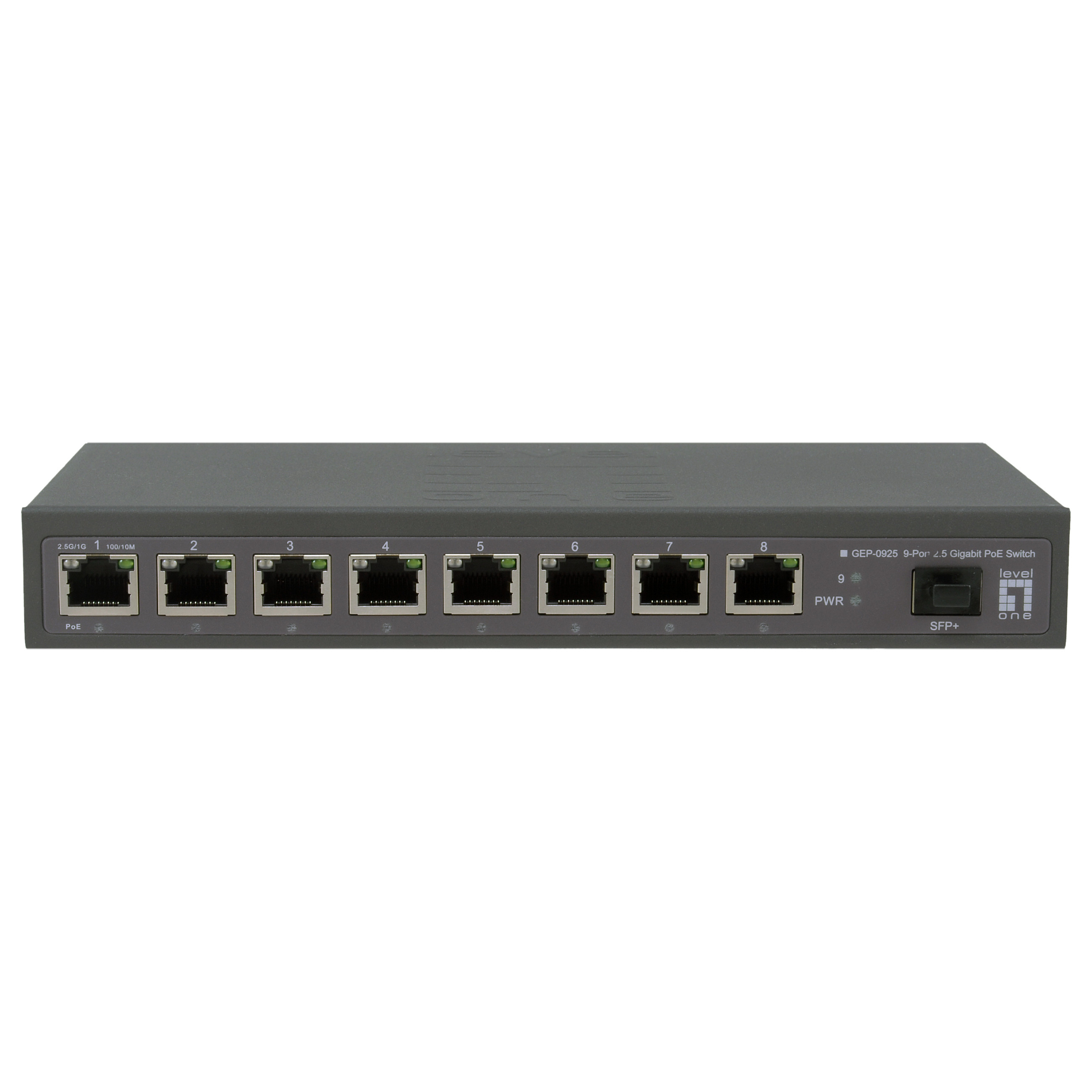 Mrežni switch LEVELONE GSW-0921 (8xGE PoE+, 1x10G SFP+, 120W, Unmanaged)-1