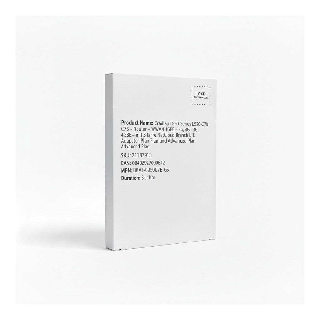 4G/LTE Router CRADLEPOINT L950-C7B (2.5GbE, Cat 7 LTE, 3 god. NetCloud licenca)-0