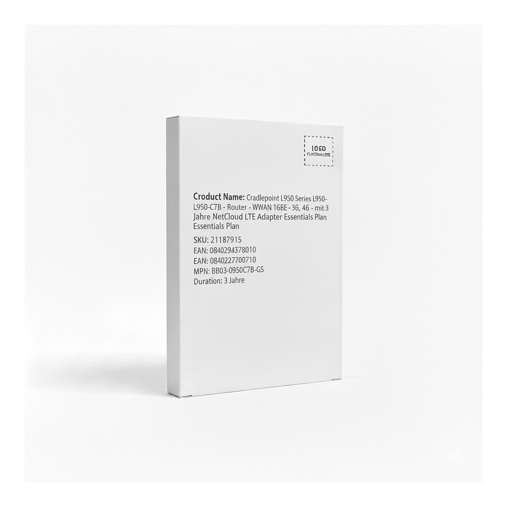4G LTE Router CRADLEPOINT L950-C7B (1 GbE, 4G LTE Cat 7, 3 god. NetCloud Essentials)-0
