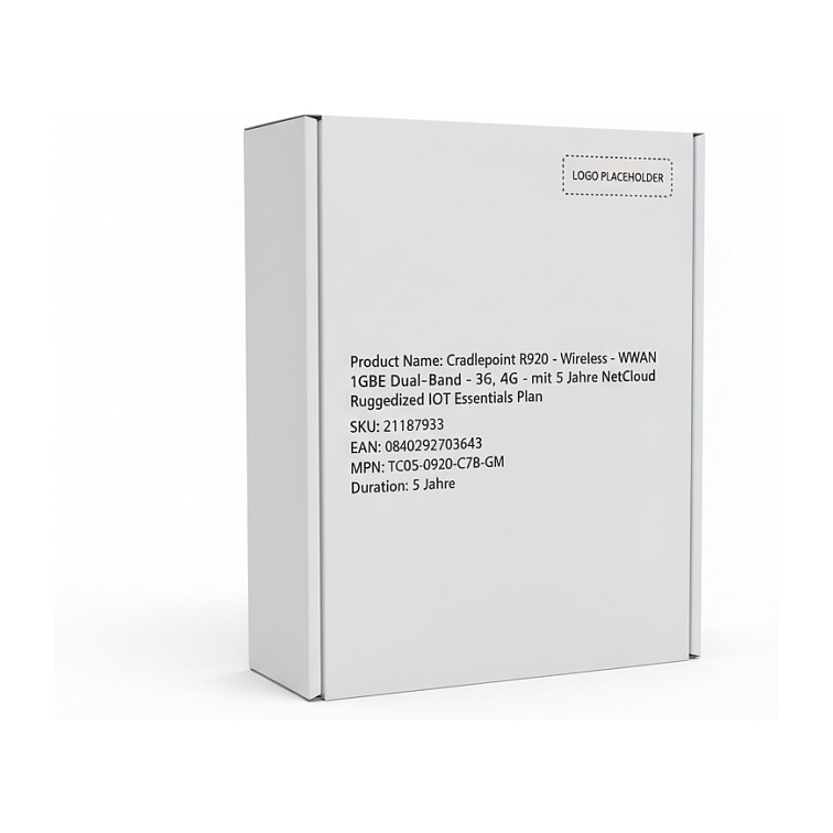 Router CRADLEPOINT R920 (4G LTE Cat 7, Wi-Fi 5, 2x GbE, IP64, 5 god. NetCloud Plan)-0
