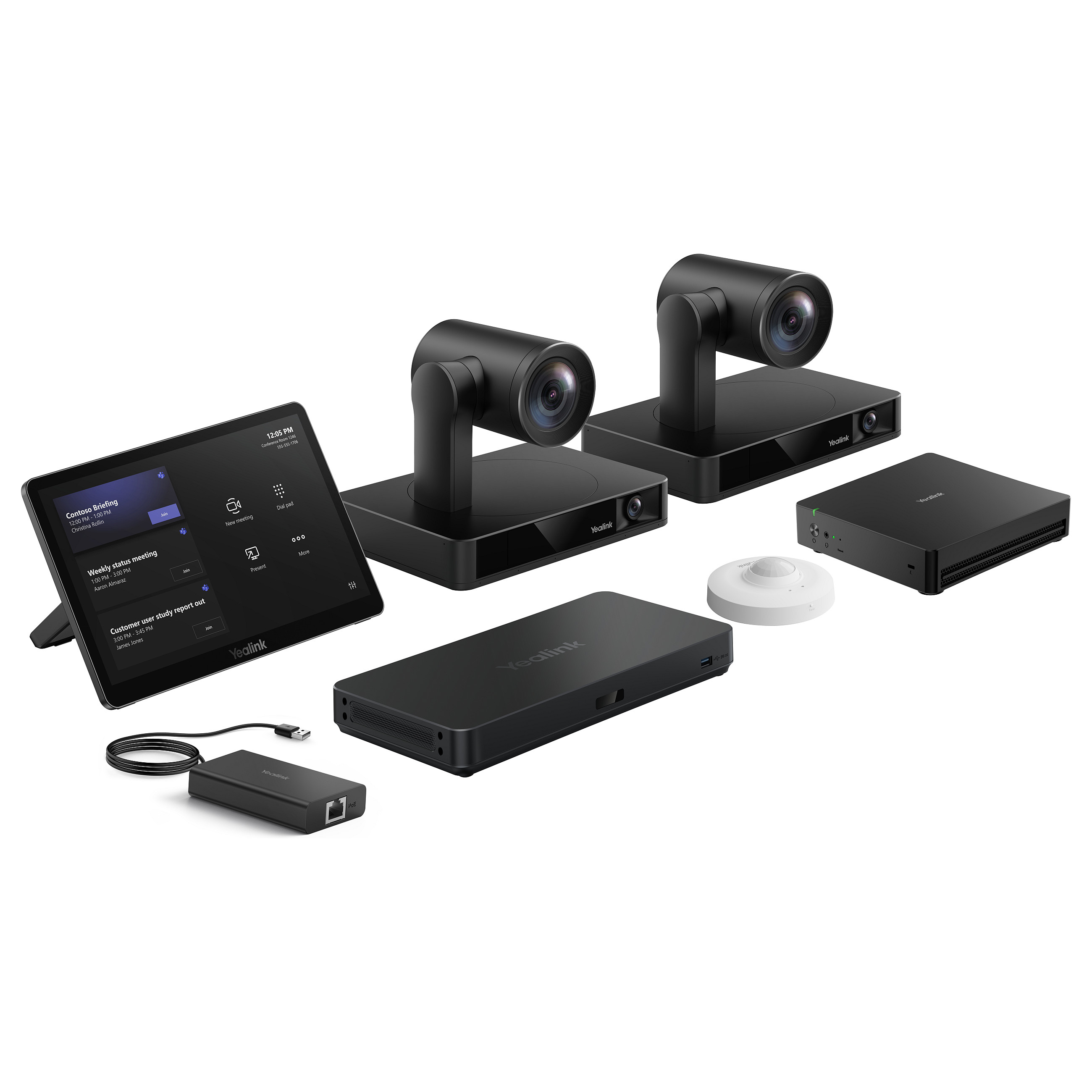 Sustav za video konferencije YEALINK MVC S90-C5U-004 (Microsoft Teams, 2x 4K kamera, za velike sobe)