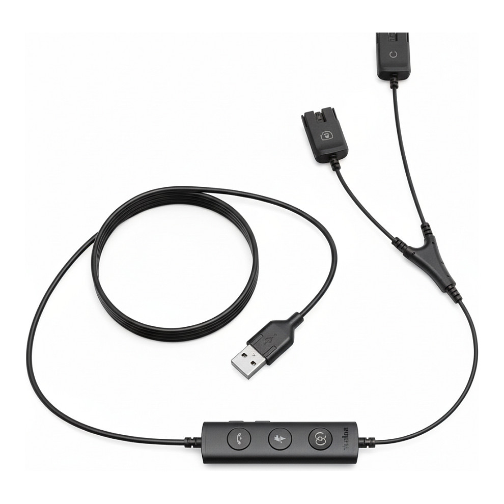 Adapter za slušalice YEALINK YHS34/36 Training Cable (QD na 2x QD)