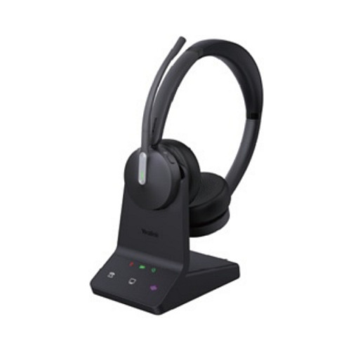 DECT bežične slušalice YEALINK WH64 Workstation Dual (3-mic Noise Cancelling, do 14h razgovora, UC certifikat)-0