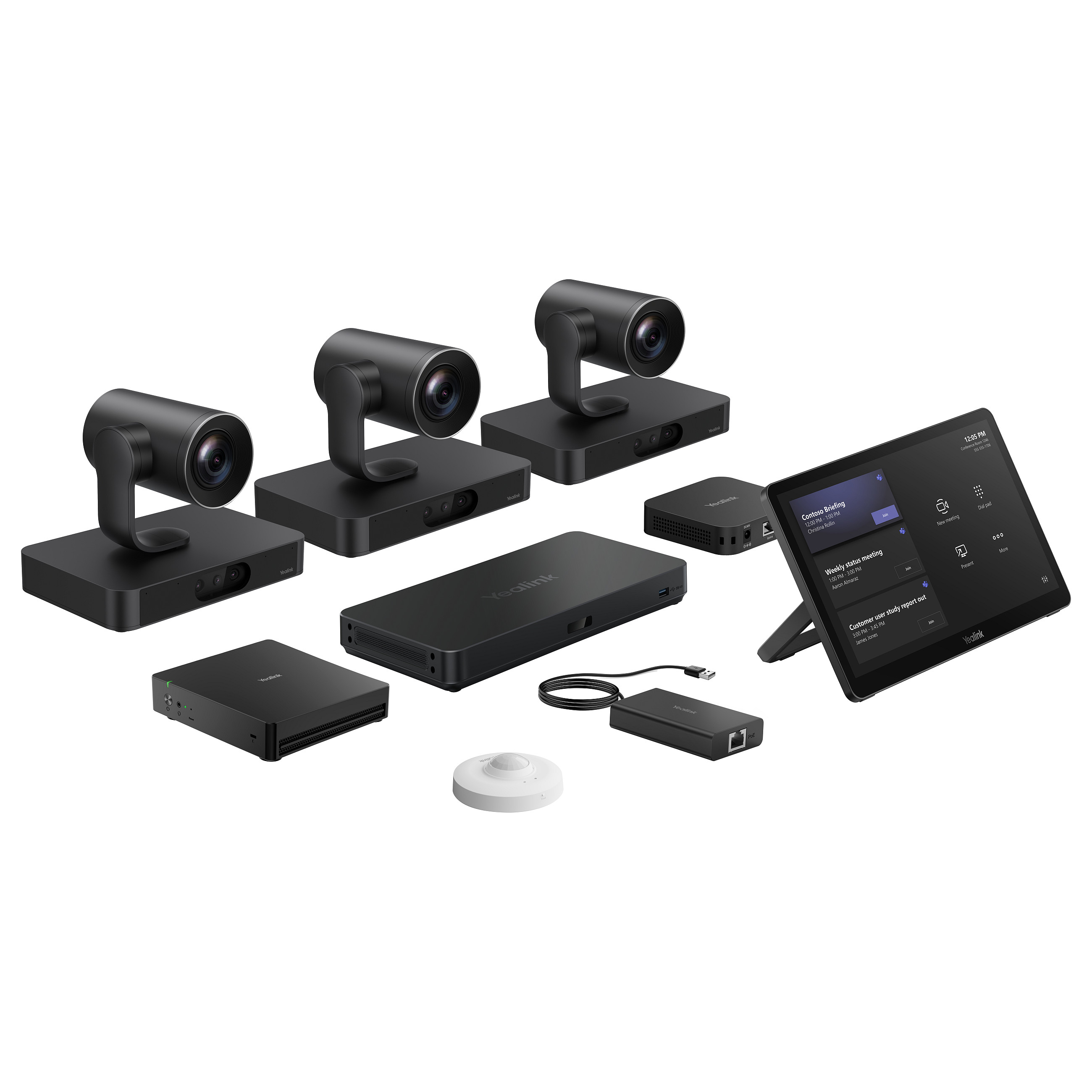 Sustav za video konferencije YEALINK MVC S98-C5U-004 (Microsoft Teams, 2x 4K kamera, za velike sobe)