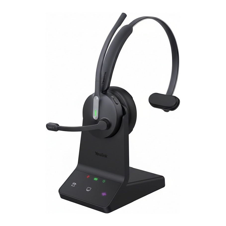 Bežične slušalice s mikrofonom YEALINK WH64 Pro Mono Teams (DECT, Acoustic Shield 2.0, do 14h razgovora)