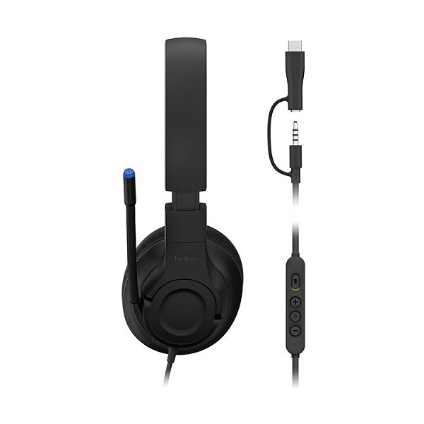 Gaming slušalice BELKIN SOUNDFORM Mini ENA011hqBK (za djecu, 3.5mm, mikrofon, 85dB limitator)-1