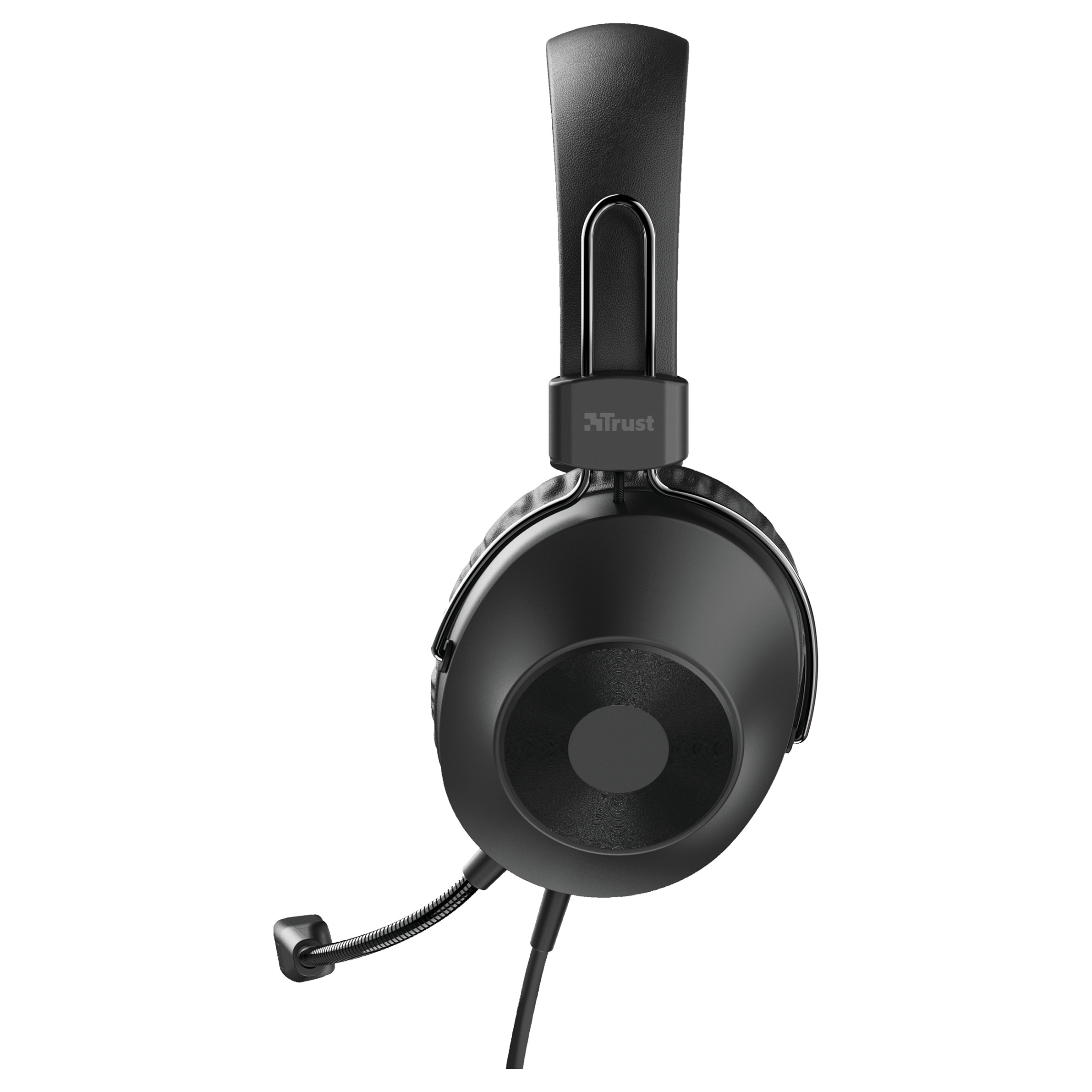 Slušalice s mikrofonom TRUST HS-250 USB (Over-Ear, podesivi mikrofon, kontrole na kabelu)-4