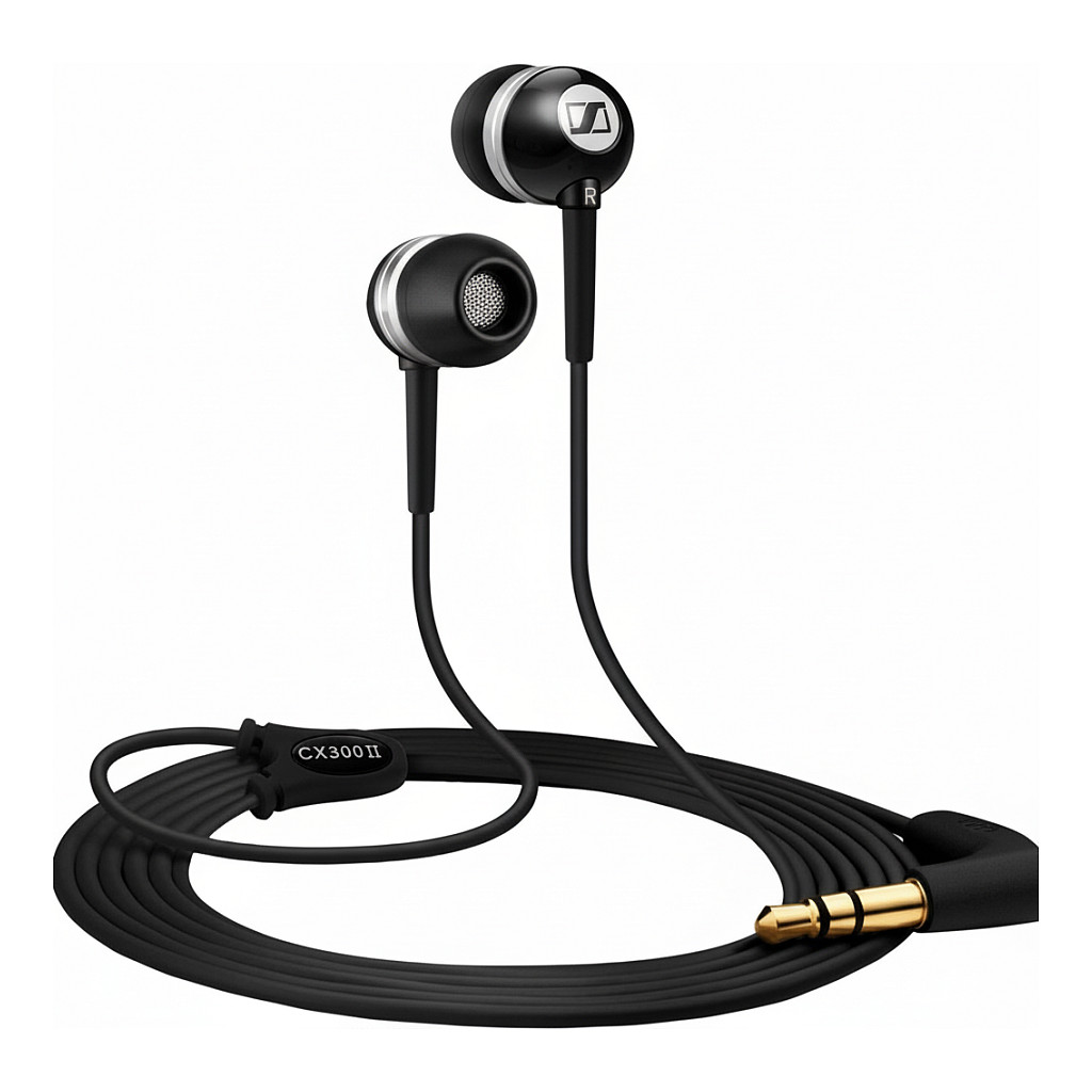 In-ear slušalice SENNHEISER CX 300-II Precision (3.5mm, 1.2m kabel, crne)