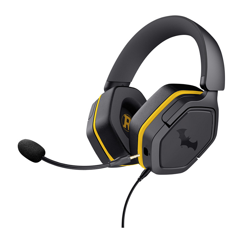 Gaming slušalice TRUST GXT 492BM Carus Batman Edition (50mm driveri, multiplatformske, sklopivi mikrofon)-1