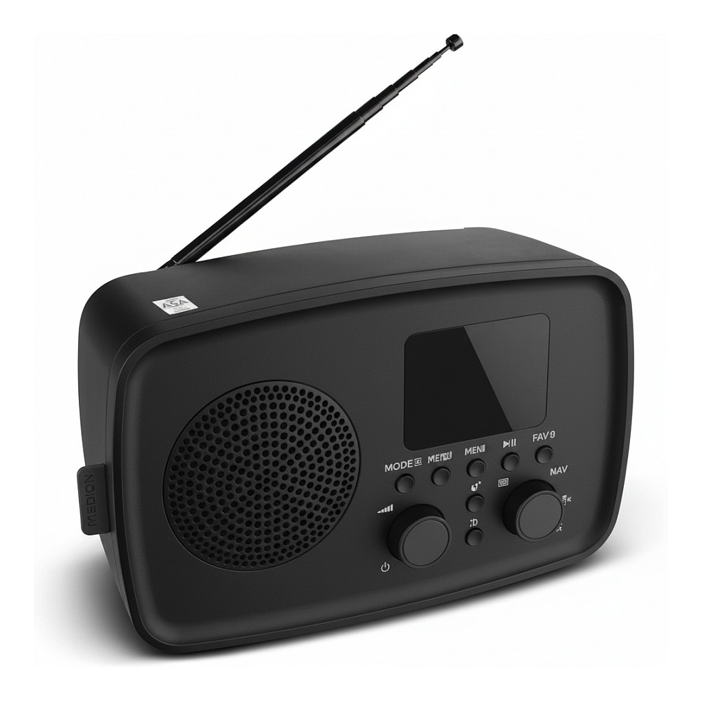 DAB+ Radio MEDION LIFE P66099 (MD 44099) (FM, LCD, Alarm) crni-0