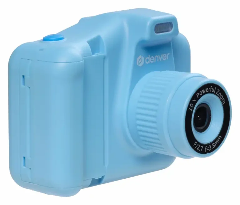 Dječji fotoaparat DENVER KPC-1370BU (2,8" LCD, 48 MP, termalni ispis, plava boja)-2