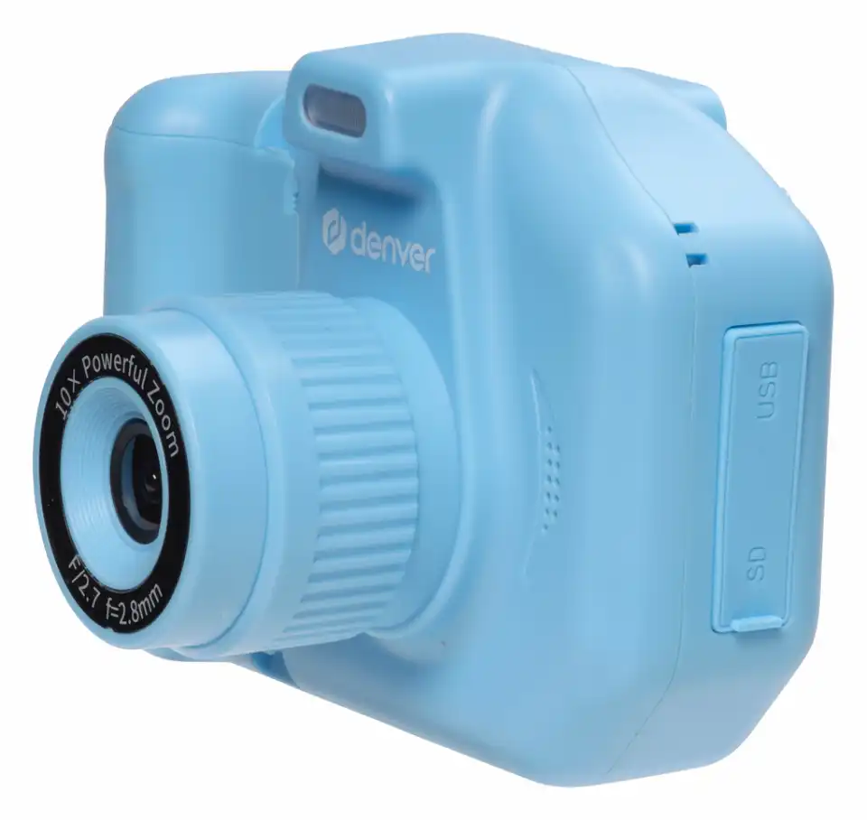 Dječji fotoaparat DENVER KPC-1370BU (2,8" LCD, 48 MP, termalni ispis, plava boja)-3