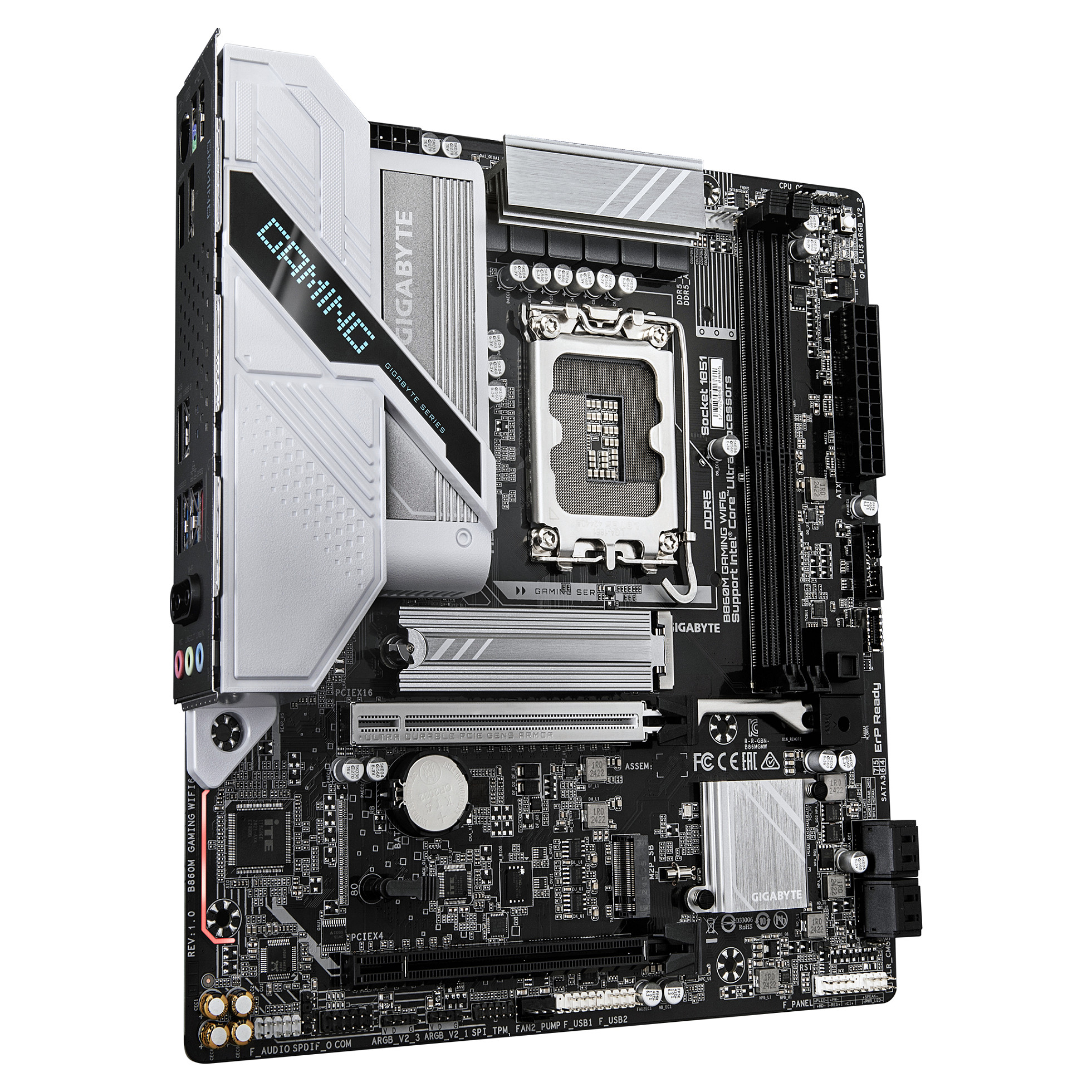 Matična ploča GIGABYTE B860M GAMING WIFI6 (LGA 1851, mATX, DDR5, Wi-Fi 6)-2