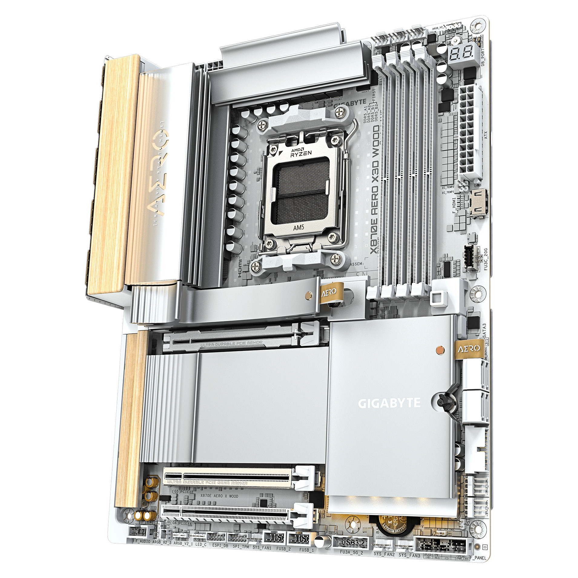 Matična ploča GIGABYTE X870E AORUS XTREME (AM5, E-ATX, DDR5, PCIe 5.0, Wi-Fi 7)-3