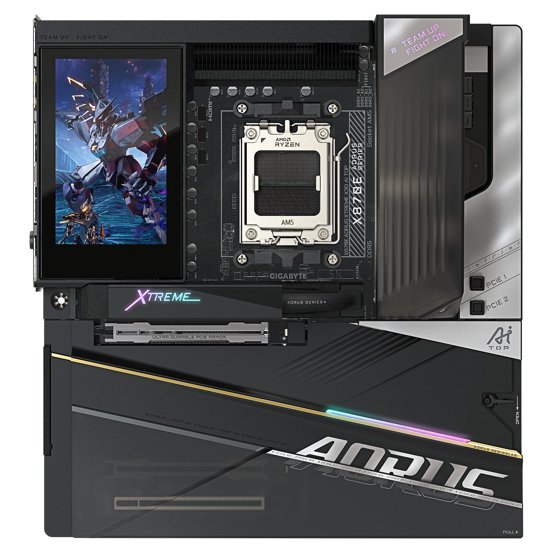 Matična ploča GIGABYTE X870E AORUS XTREME (AM5, E-ATX, DDR5, PCIe 5.0, Wi-Fi 7)-1